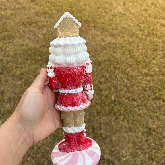 2 Pastel Standing Gingerbread Nutcrackers - Picture 7 of 8